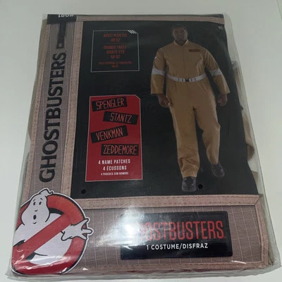 Adult Ghostbusters Halloween Costume Licensed -2XL PLUS NEW - Image 1 of 3
