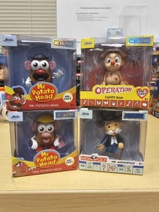 Jada Toys - Set of 4 Hasbro Themed Diecast MetalFigs Game Characters - Picture 1 of 6