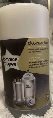 Calentador de alimentos portátil Tommee Tippee Closer to Nature botella de viaje usado en excelente estado Foto 1 de 4
