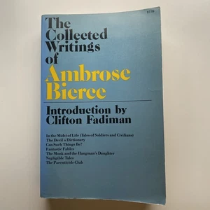 The Collected Writings of Ambrose Bierce Clifton Fadiman 1979 Citadel Paperback - Bild 1 von 12