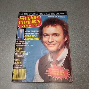 Soap Opera Digest January 1981 Anthony Tony Geary - Picture 1 of 3
