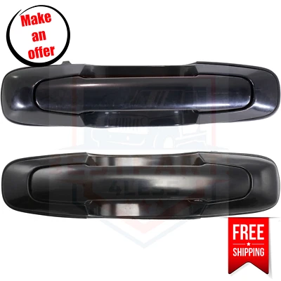 Exterior Door Handle Set of 2 Left & Right for 1999-2004 Chevrolet Tracker Base Foto 1 de 4