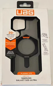 UAG Plasma XTE Case Samsung Galaxy S25 Ultra Black/Orange - FREE NEXT DAY FEDEX! - Zdjęcie 1 z 2