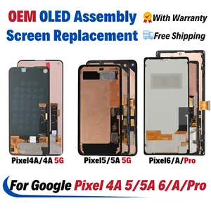 For Google Pixel 4A 5/5A 6/6A/6Pro OEM OLED Touch Screen LCD Replacement Lot - Picture 1 of 29