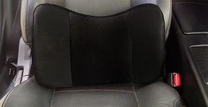 1PC BLACK MASSAGE LUMBAR SUPPORT - Picture 1 of 2