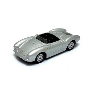 Porsche 550 Spyder Silver Welly 1:60 1:64 Scale Toy Car 52416 3" inch Toy Car - Picture 1 of 4