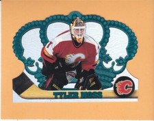 TYLER MOSS 1997-98 PACIFIC CROWN ROYALE ROOKIE EMERALD GREEN #20 FLAMES NM-MT
