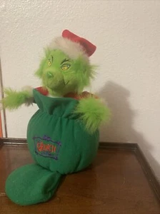 Beverly Hills Teddy Bear Co. Grinch Christmas Musical Plush Decoration - Picture 1 of 1
