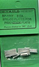 HO Scale Details West 1017 Bridge Plates for Piggyback Flats