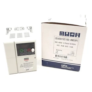 LS LSLV0015C100-4N(EXP) Inverter, 3PH 380-480VAC Input, 0-480V Output, 3.0kVA - Picture 1 of 6