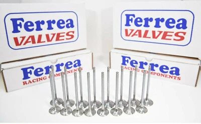Válvulas Ferrea Competition Plus +1 mm para Mitsubishi Eclipse 4G63T 4G63 DSM EVO Foto 1 de 3