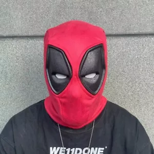 Deadpool & Wolverine Cosplay Prop Mask Wade Wilson Mask Halloween High Quality - Picture 1 of 11