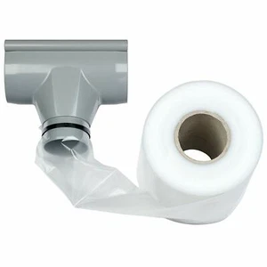 Deiss Fallrohrprovisorium | transparent - 200 mm x 100 m Rolle | mit UV Schutz - Bild 1 von 1