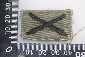 ORIGINAL PERÍODO VIETNAM INSIGNIA COLLAR DE TELA OFICIAL DE ARTILLERÍA DEL EJÉRCITO DE ESTADOS UNIDOS #4 - Imagen 1 de 2