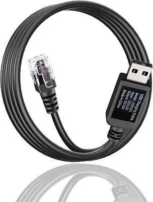 NSGWKZD USB to RJ11 Radar Detector Power Cord Cable for Escort Passport, Beltronics