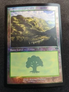 Forest - Foil - Retro Frame - CMM - NM Unplayed - EN - 449 - Picture 1 of 1