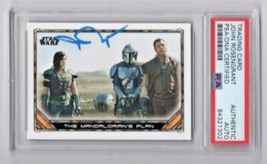 2020 Topps Star Wars The Mandalorian John Rosengrant Signed Auto Card 85 PSA/DNA