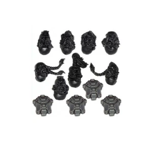 Space Wolves Wolf Guard HEADS x 12 Terminator Space Marine Astartes 40K - Picture 1 of 1