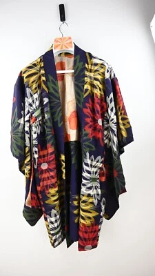 Haori japonés vintage hecho a mano OSFM Foto 1 de 4