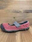 Girls Keen Rivington Mary Janes Pink Slip On Hiking Play Walking Shoes