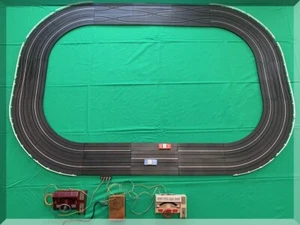 ATLAS HO SCALE SLOT CAR RACING RTR TRACK SET 4 LANE SPECIALTY CROSSOVER LAYOUT - Picture 1 of 18