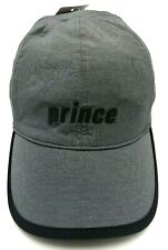 PRINCE Core Tech Hat Gray lightweight Stretch-Fit Fitted cap Size L / XL  *NEW*