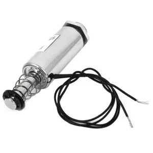 DC 24V 16mm líneaal Neumático electroimán de Solenoide w retorno por muelle - Imagen 1 de 2