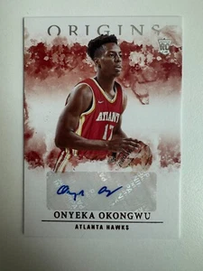 2020-21 Panini Origins Rookie Auto Onyeka Okongwu #RA-ONY Rookie Auto RC - Imagen 1 de 2