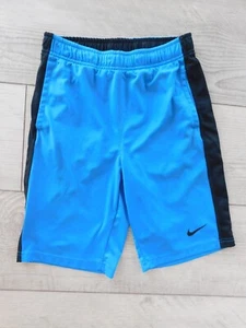 Nike Dry-Fit Blue w/Black Stripe Polyester Shorts- Boy's M - Picture 1 of 4