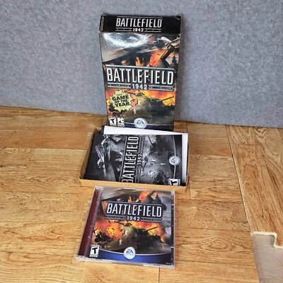 Battlefield 1942 PC - CD 2002 EA Games Box, manuals and 1 disc - Image 1 of 3