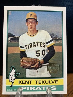 2001 Topps Archives #76 Kent Tekulve 76 Pittsburgh Pirates - Image 1 of 2