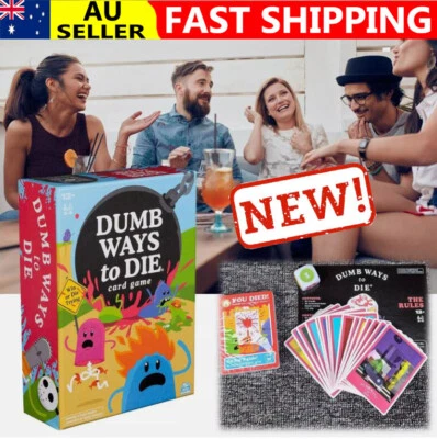 Spinmaster Games Dumb Ways to Die Card Game Party Board Games Toys AF - image 1 of 4