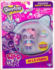 Shopkins Shoppets Wild Style S10   Oh La Panda And Lulu Bamboo Macaron Vhtf