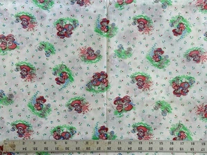 VINTAGE Mice Playing - 3 YARDS x 44” - Picture 1 of 2