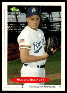 1991 Classic Best Robbie Beckett Charleston Rainbows #162 - Picture 1 of 2