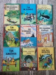 Tim und Struppi Comic Sammlung - 9 Hefte - Bild 1 von 3