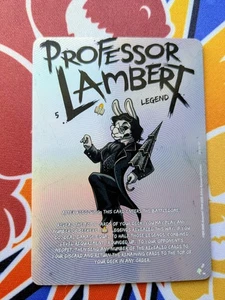 Professor Lambert Alt Art Album Cover Neopets Battledome TCG - Picture 1 of 1