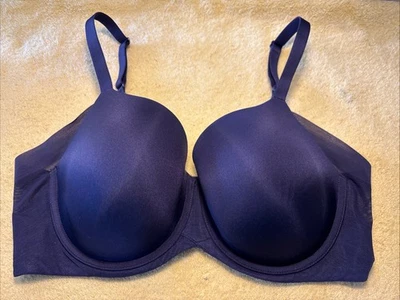 Sujetador Wacoal 853281 Mujer 40C Ultimate Lado Suave Con Aros Camiseta Sujetador Azul Foto 1 de 4