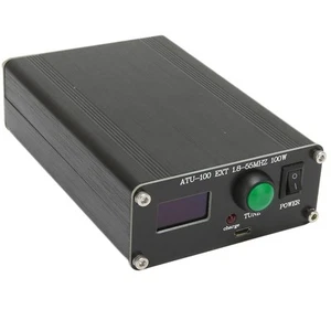 Atu 100 Automatic Antenna Tuner 1.8 To 55Mhz Usb Charging 0.96In Display Min IDM - Zdjęcie 1 z 12