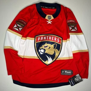 Florida Panthers Fanatics Breakaway NHL Jersey M 11/2024 Red Home - NEW w/ Tag - Picture 1 of 13