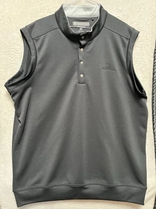 Giubbotto Golf Uomo Nero XL Poliestere Ciottoli Spiaggia - Foto 1 di 5