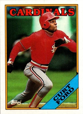 1988 Topps Curt Ford St. Louis Cardinals #612 - Image 1 of 2