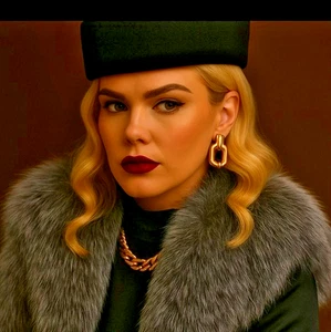 VINTAGE 1960s CORONA Black Wool BOWLER HAT Sz 22 Classic Mod Structured Chic - Picture 1 of 8