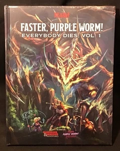 Faster, Purple Worm! ~ Everybody Dies, Vol. 1 ~ New ~ OEJ  - Picture 1 of 3