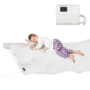Grounding Crib Sheet Cotton Grounding Sheets for Baby Crib Bedding 27 x 52 In... - Bild 1 von 7