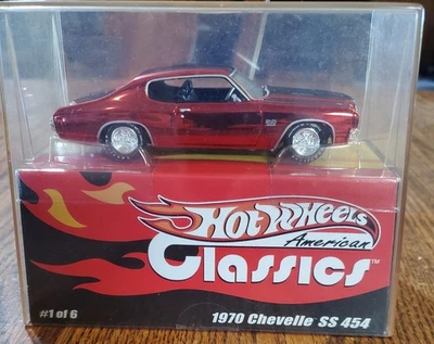 *Hot Wheels 1970 Chevelle SS 454 American Classics Red - Image 1 of 4