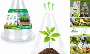 【24 Pieces】 Garden Cloches for Plants, Plant Cover Plant Protectors - Picture 1 of 7