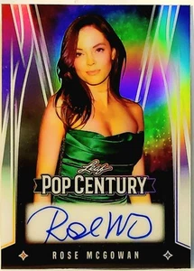 2025 Leaf Pop Century Silver Autograph SSP /20 Rose McGowan - Charmed - Scream - Picture 1 of 3