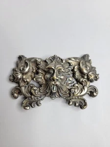 ART NOUVEAU VICTORIAN BELT BUCKLE - Picture 1 of 6