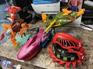 MOTU Masters of the Universe Origins LAND SHARK STRIDOR ROTON WIND RAIDER - Picture 1 of 5